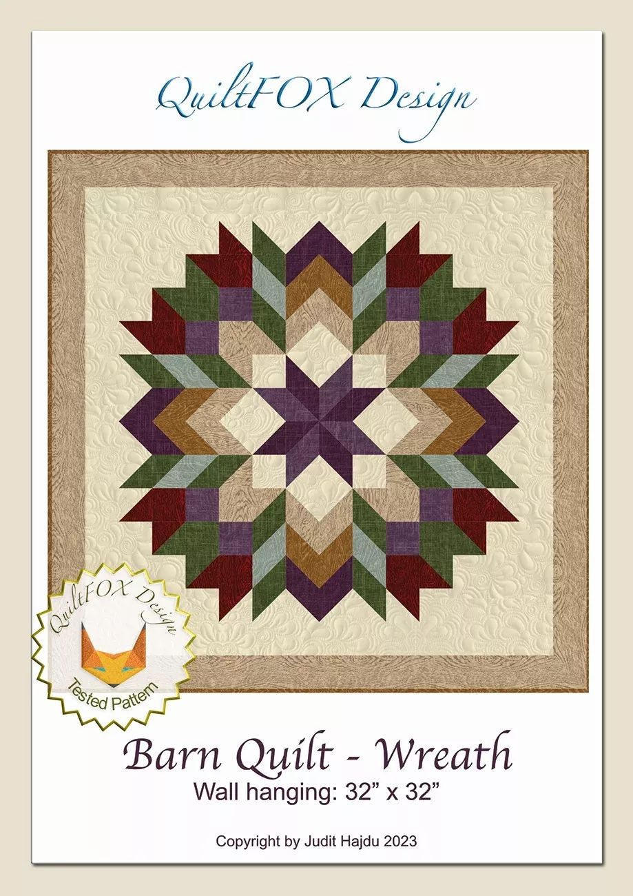Barn Quilt Wreath