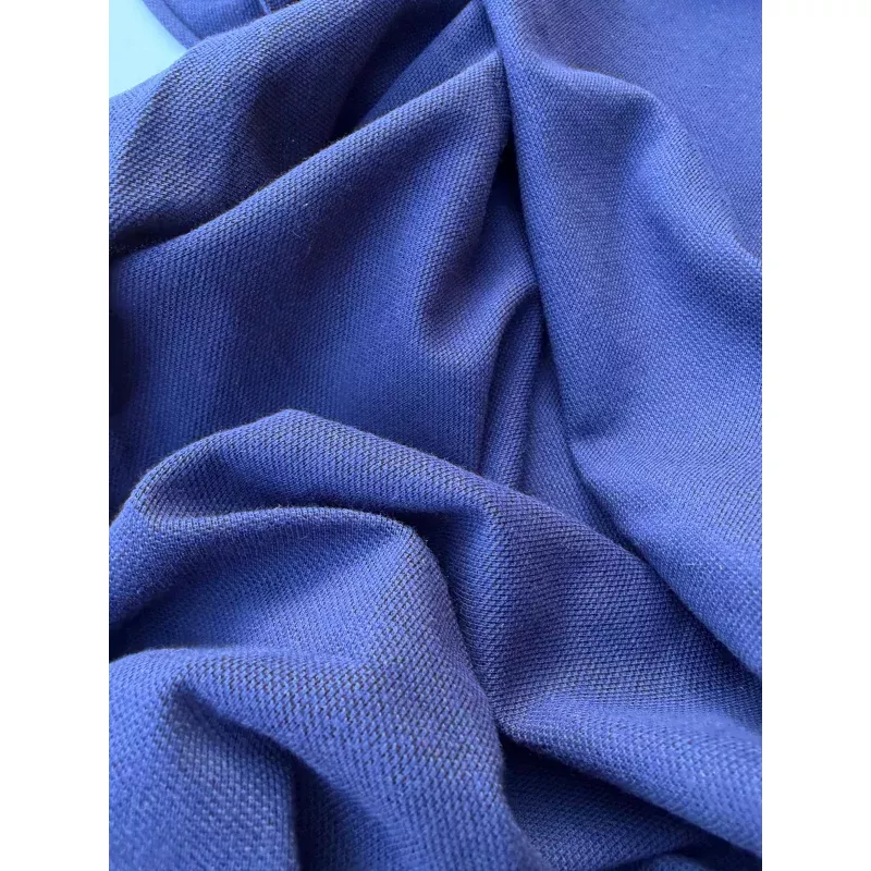 BART 014 navy cotton jersey piqu