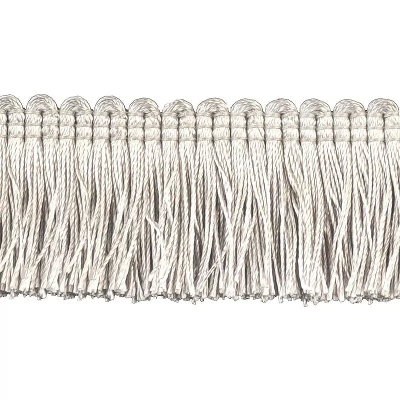 Basics Collection – 1 1/2″ Brush Fringe (25 YD ROLL) – BF-4900-11 Cream