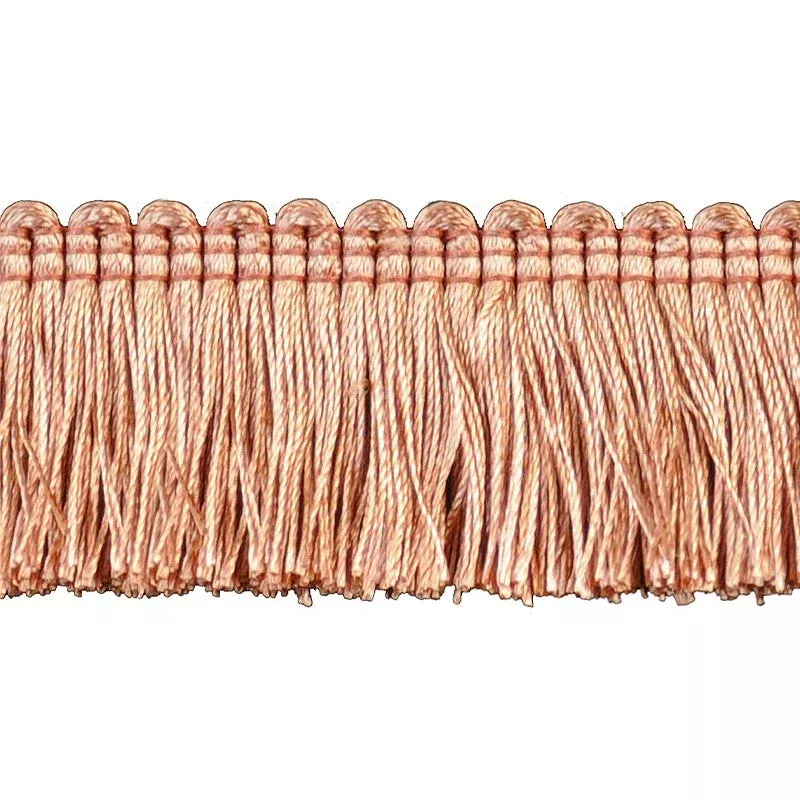 Basics Collection – 1 1/2″ Brush Fringe (25 YD ROLL) – BF-4900-16 Copper