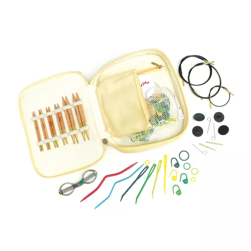 Basix Beginner’s Interchangeable Knitting needle Set by KnitPro