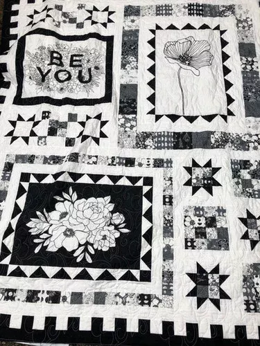 BE TRUE BE YOU Charm Panel Quilt KIT Alli K Designs