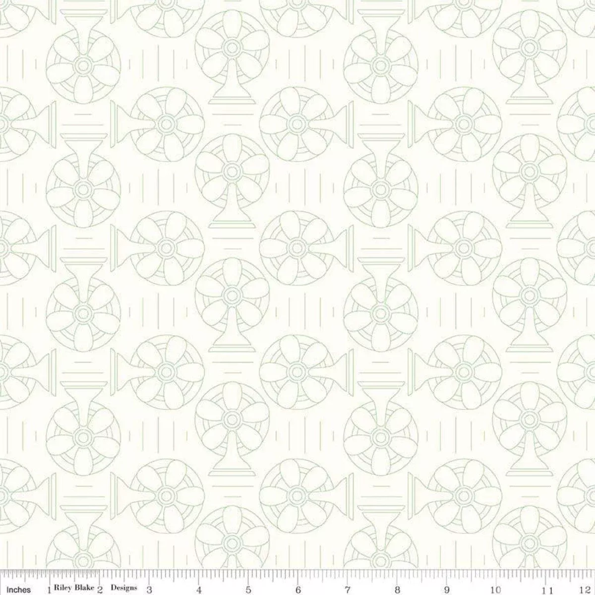 Bee Backgrounds – Cool Green by Lori Holt