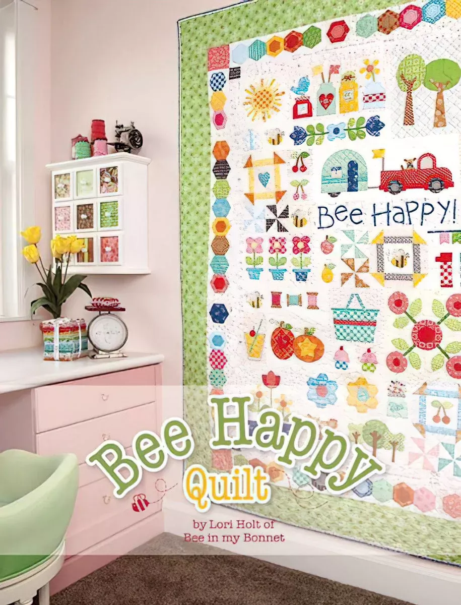 Bee Happy Quilt Booklet by Lori Holt of Bee in my Bonnet