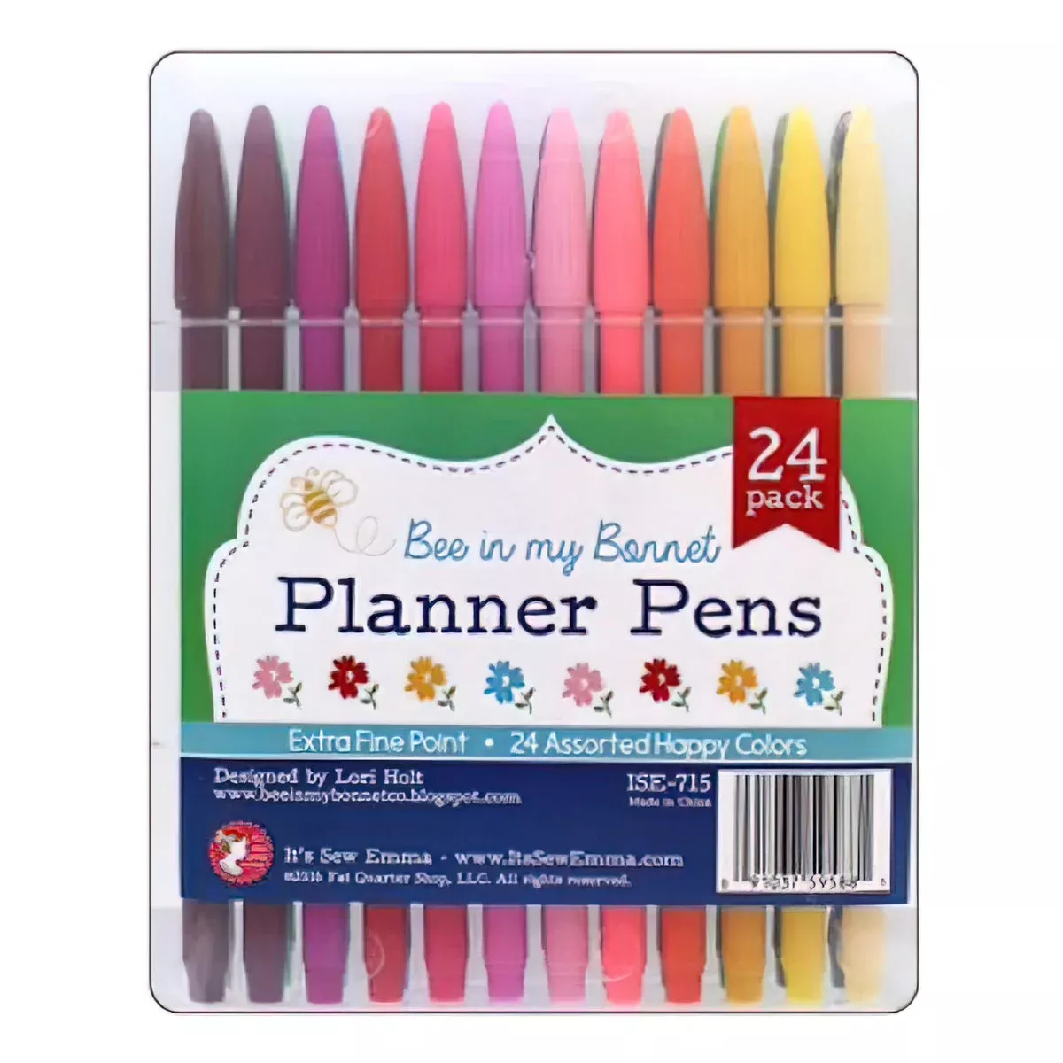 Bee In My Bonnet Planner Pens by It’s Sew Emma