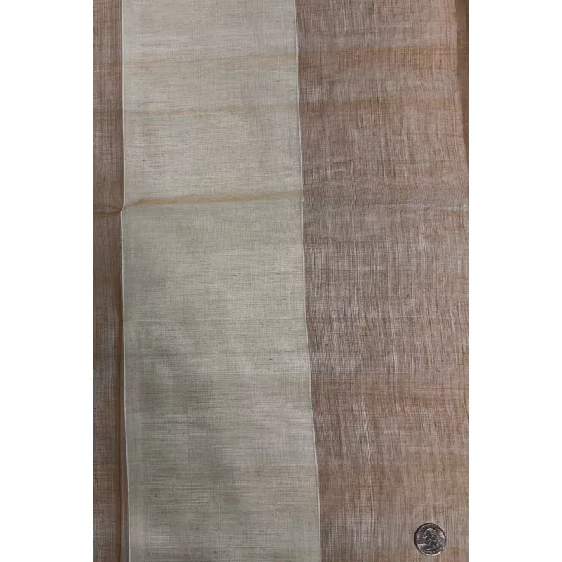 Beige Khaki Striped Cotton Novelty COT-102