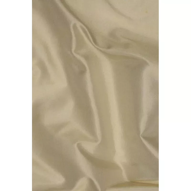Beige Light Taffeta Silk Fabric