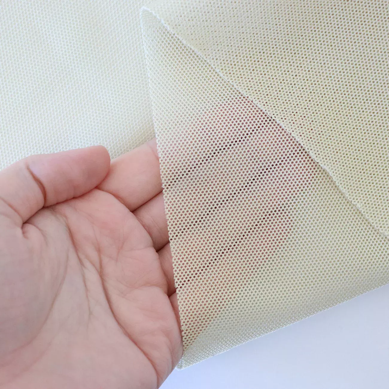 Beige Mini Mesh 1 /2yd