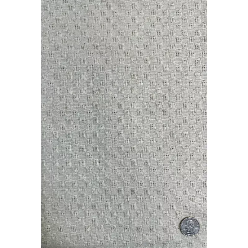 Beige Patterned Cotton Novelty COT-044