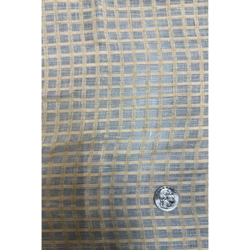 Beige Patterned Cotton Novelty COT-065