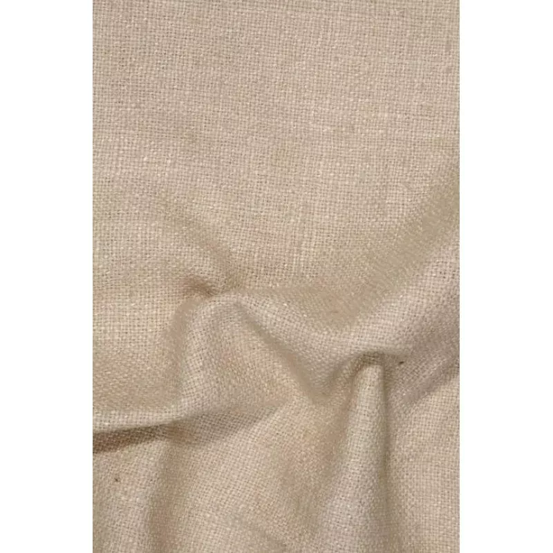 Beige Silk Linen (Matka) Fabric