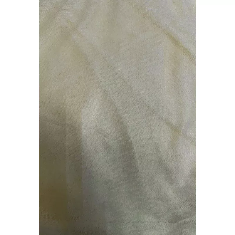 Beige Silk Tulle