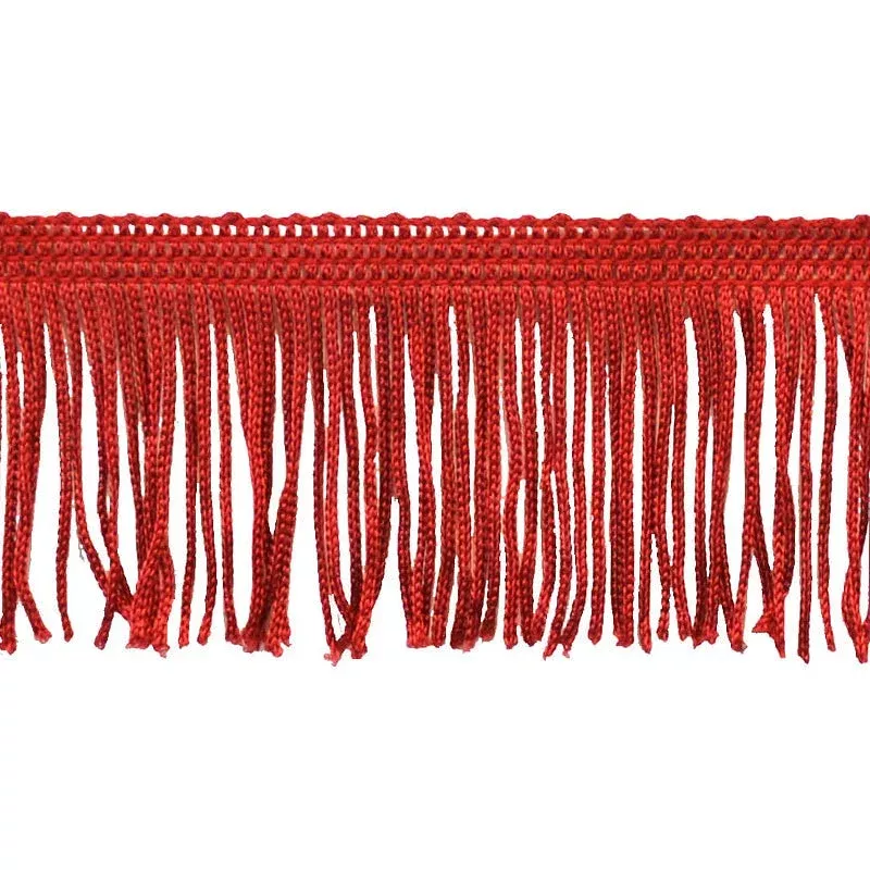 Belagio Enterprises – 2-inch Chainette Fringe (10 Yard Roll) – P-7043-22 Red