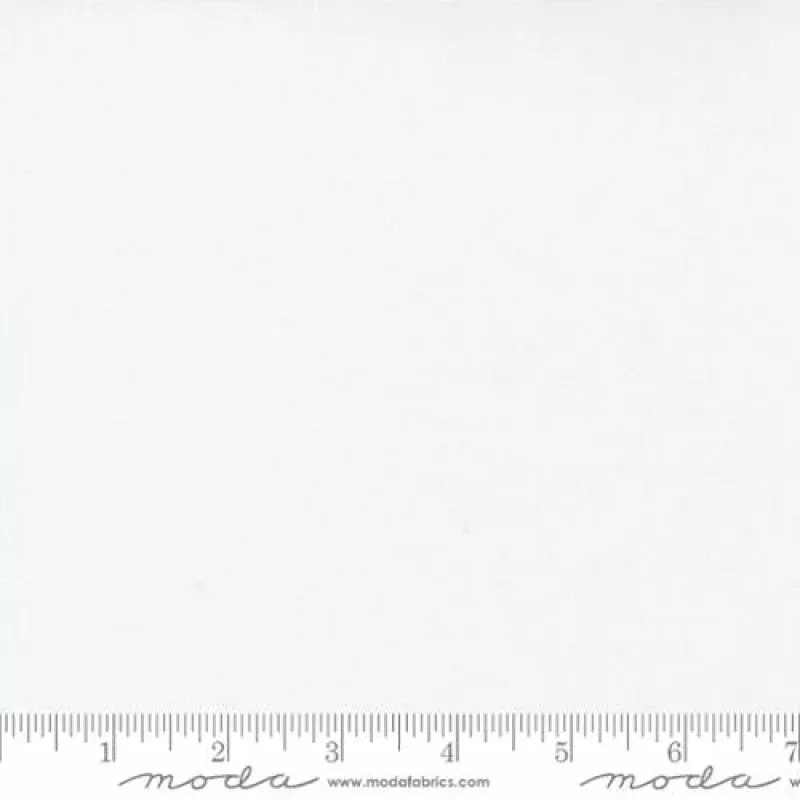 Bella Solids – Quilting Cotton Fabric – Basic Solid – Bleached White – White