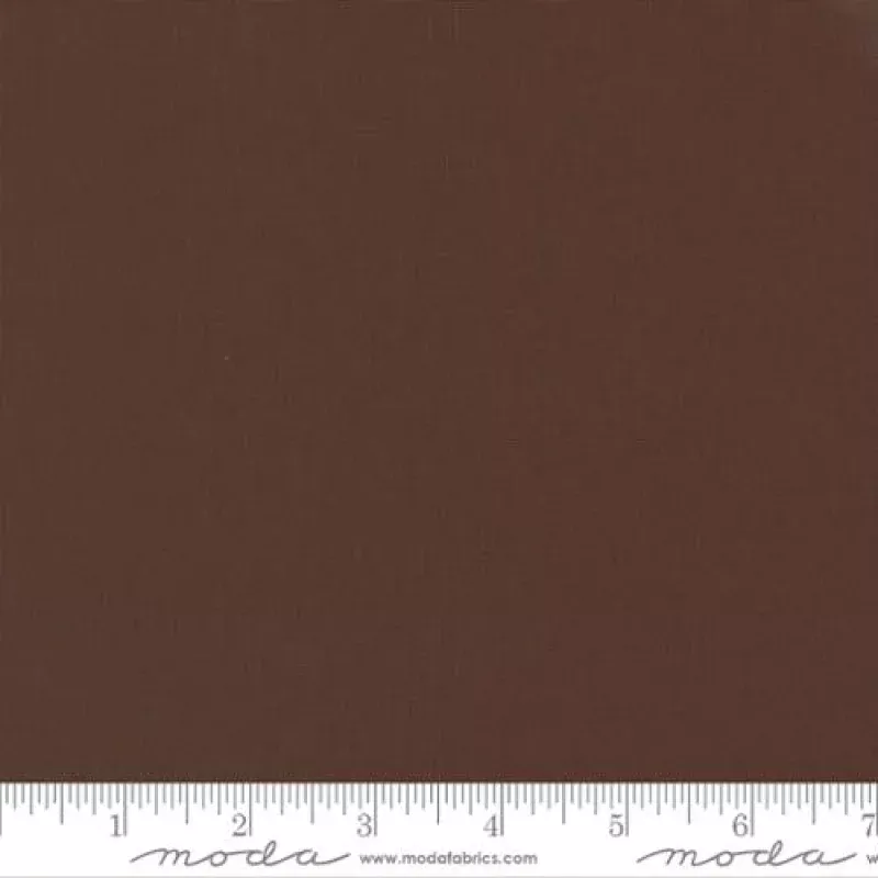 Bella Solids – Quilting Cotton Fabric – Basic Solid – Moda U Brown