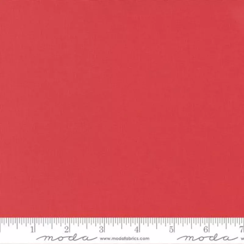Bella Solids – Quilting Cotton Fabric – Basic Solid – Persimmon – Red
