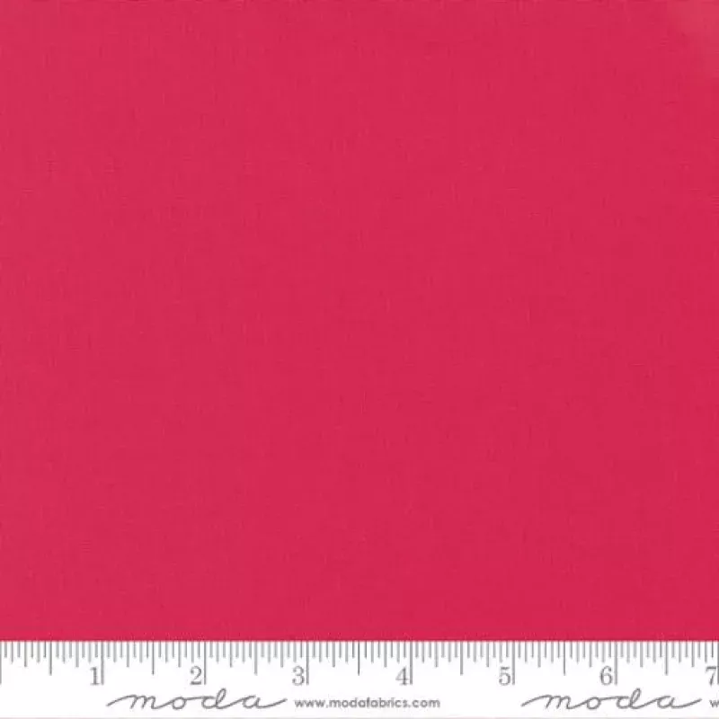 Bella Solids – Quilting Cotton Fabric – Basic Solid– Raspberry