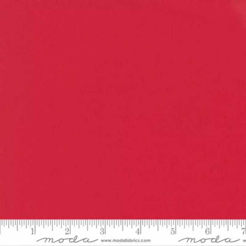 Bella Solids – Quilting Cotton Fabric – Basic Solid – Scarlet – Red