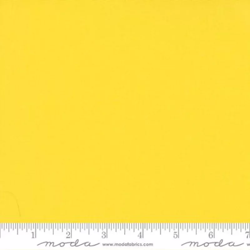 Bella Solids – Quilting Cotton Fabric – Basics Solid – Lemon – Yellow