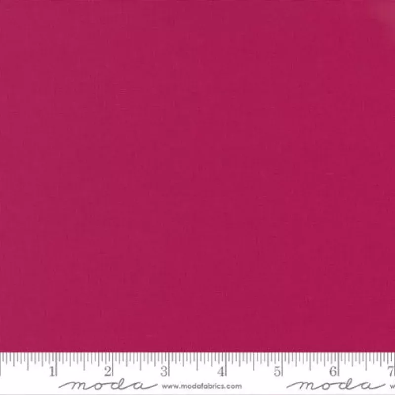 Bella Solids – Quilting Cotton Fabric – Basics Solid – Pomegranate – Pink