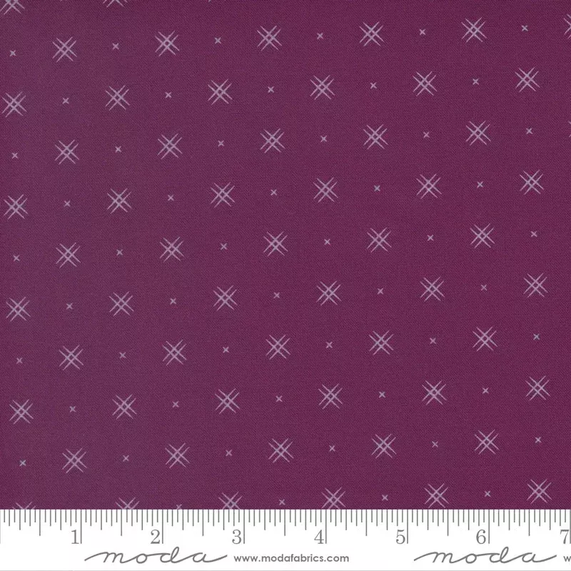 Beyond Bella Boysenberry Yardage by Bound Co. for Moda Fabrics