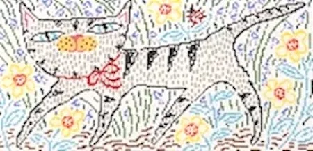 Birds of a Feather – Garden Cat