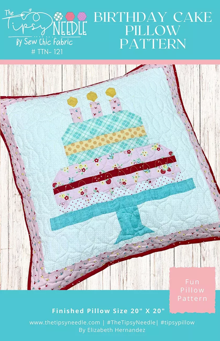 Birthday Cake Pillow