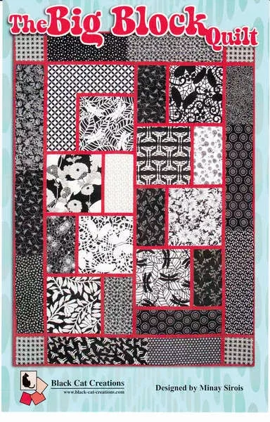 Black Cat Creations: The Big Block Quilt Pattern