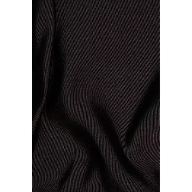 Black Coffee Silk Faille Fabric