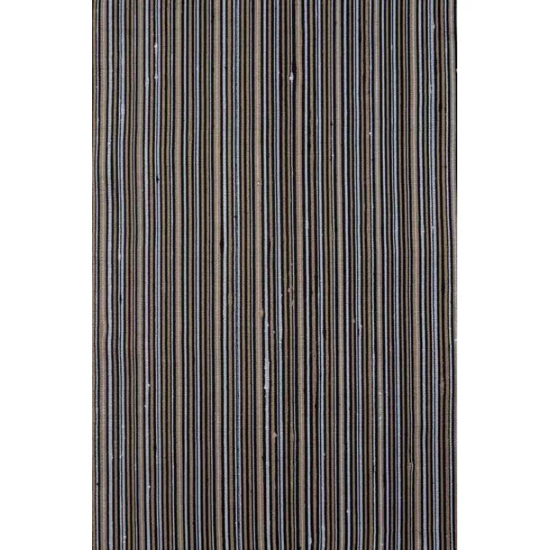 Black Gold 148 Striped Silk Shantung