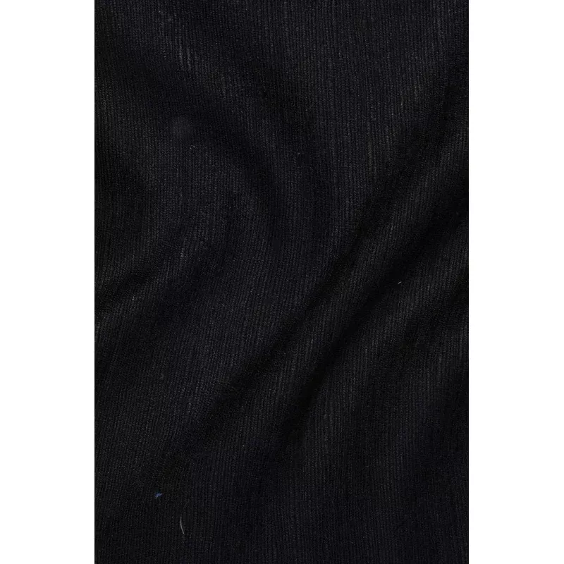 Black Katan Matka Silk Fabric