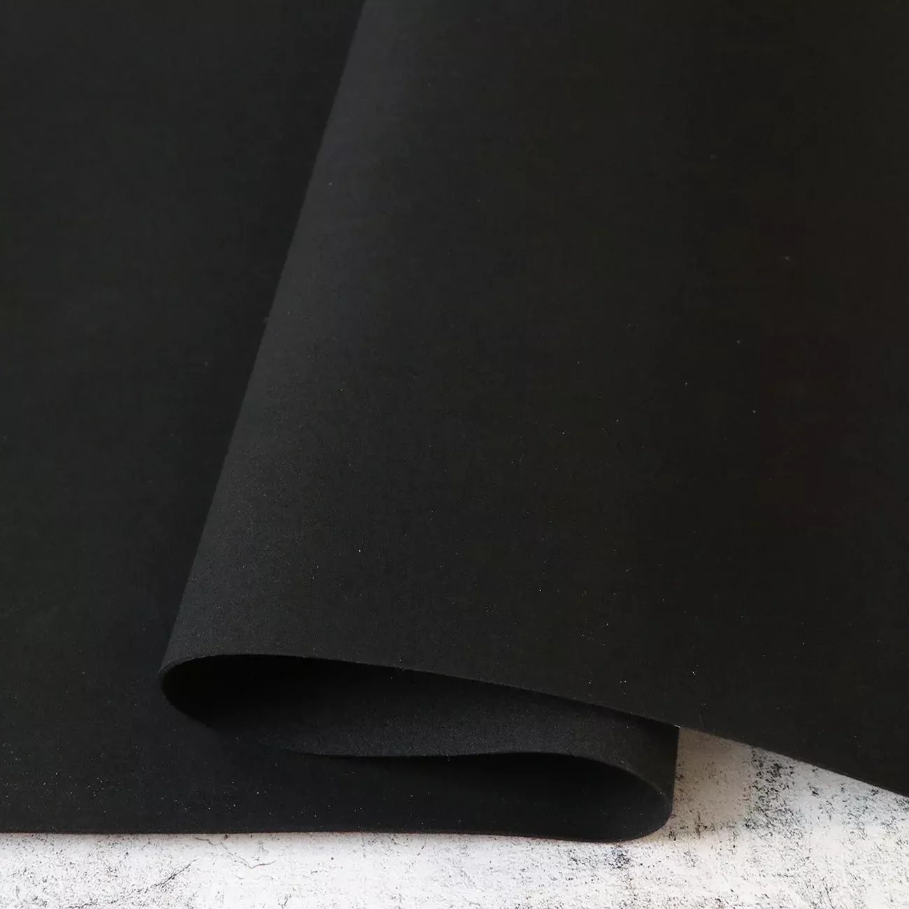 Black Microsuede 1 /2yds
