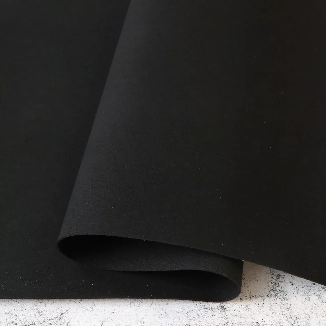 Black Microsuede 5yds