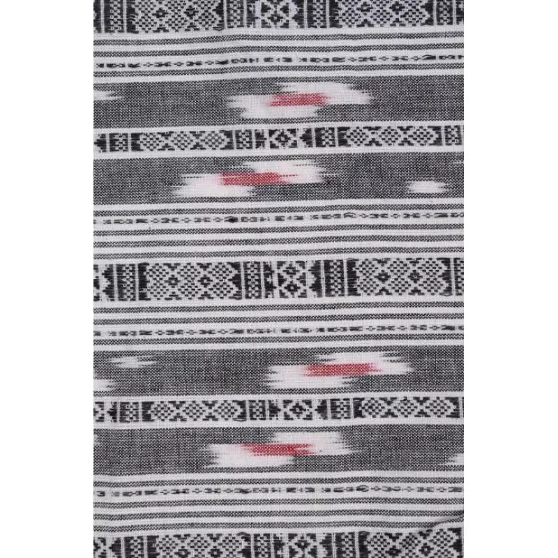 Black & White 33 Cotton Ikat