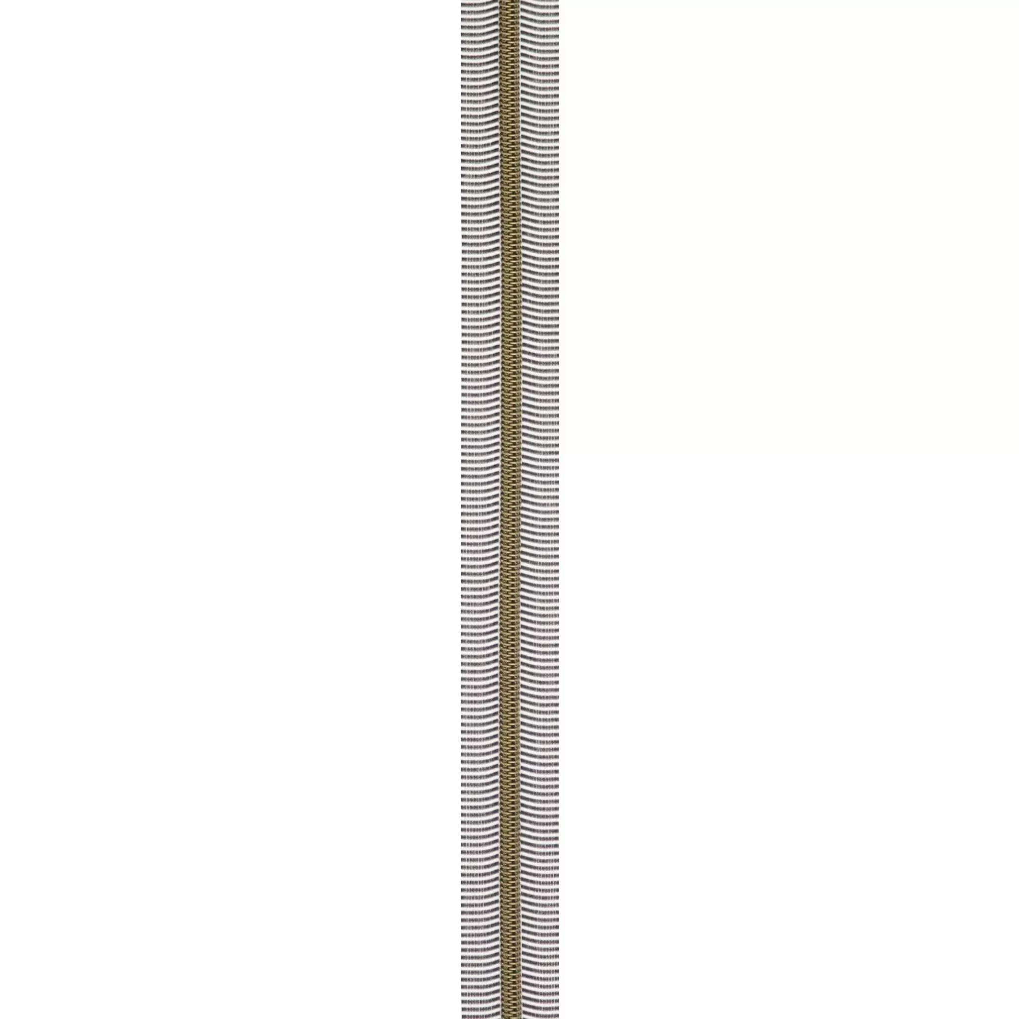 Black /White 5 Nylon Antique Coil Zippers