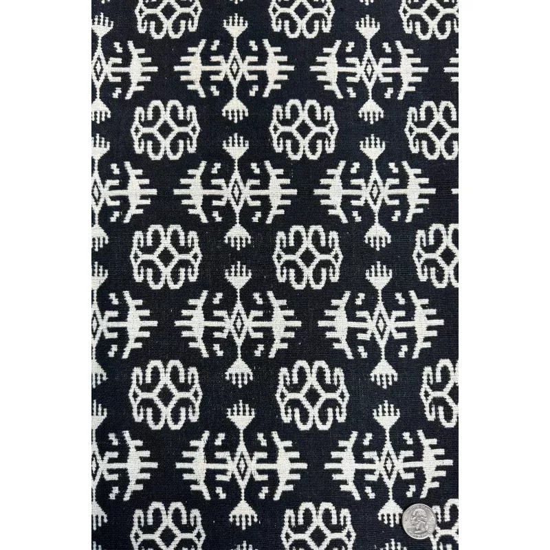 Black White Heavy Cotton COT-07