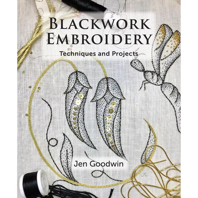 Blackwork Embroidery by Jen Goodwin