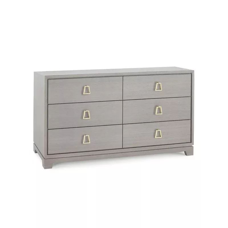 Blanche Dresser Collection|Pale Grey|Blanched Oak