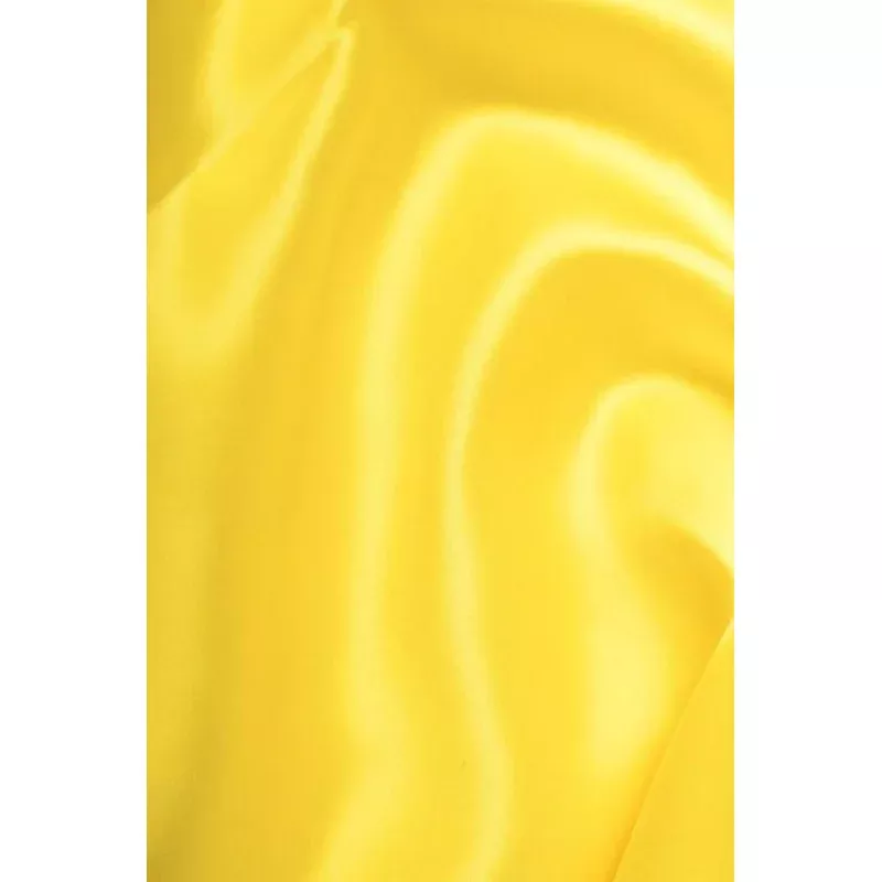 Blazing Yellow Charmeuse Silk Fabric