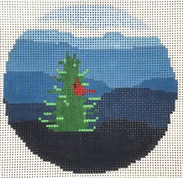 Blue Ridge Stitchery – Blue Ridge Cardinal