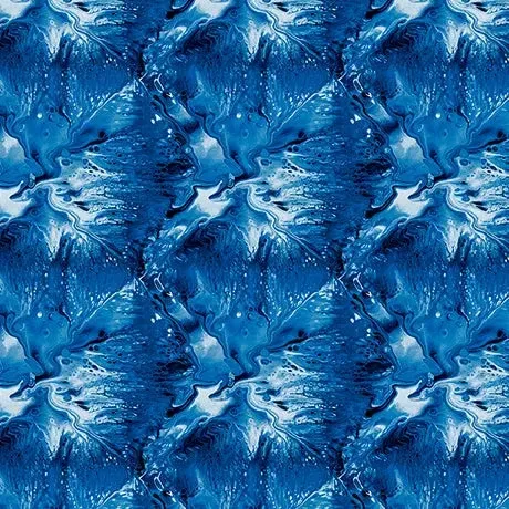 Blue Royal Texture Virtuoso Cotton 44″/45″ Fabric Per Yard
