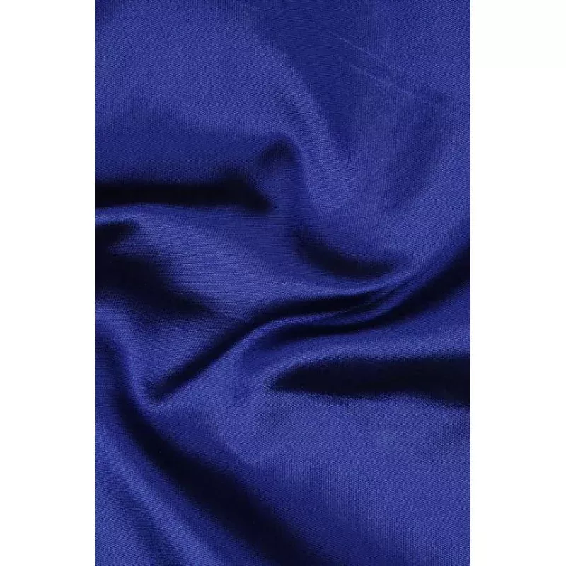 Blue Silk Zibeline Fabric