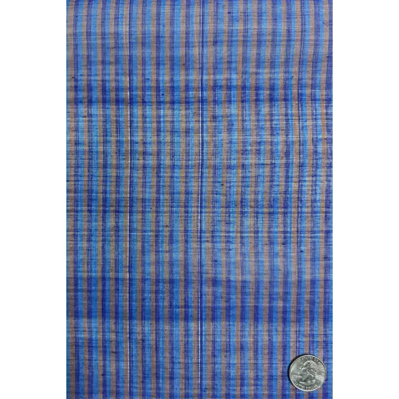 Blue Stripe Cotton Novelty COT-125-02