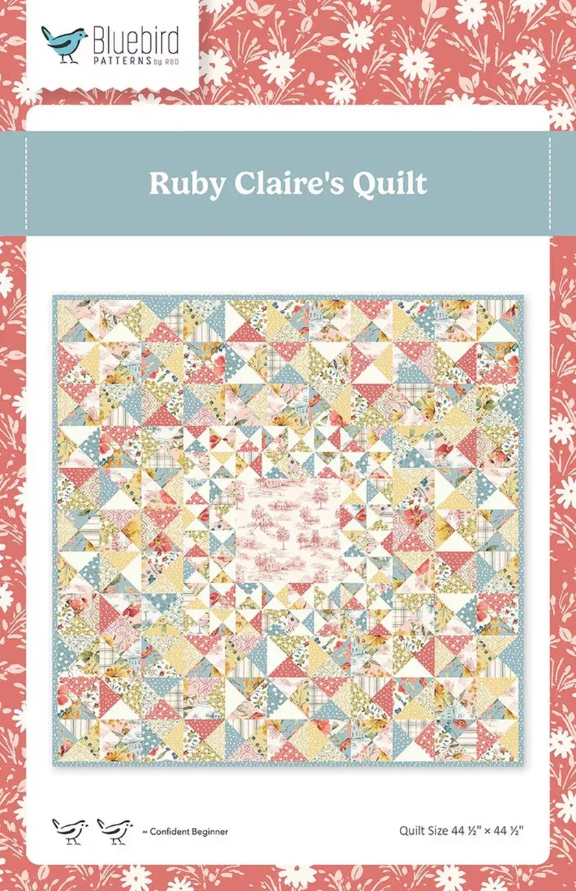Bluebird Patterns Ruby Claire's Quilt Pattern