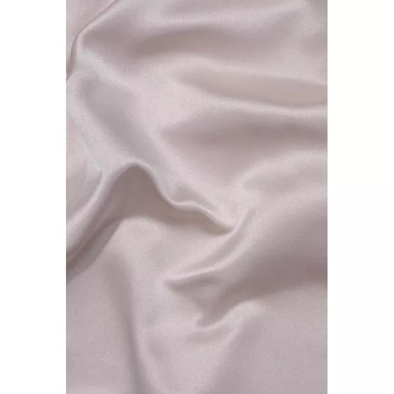 Blush Pink Silk Duchess Satin Fabric