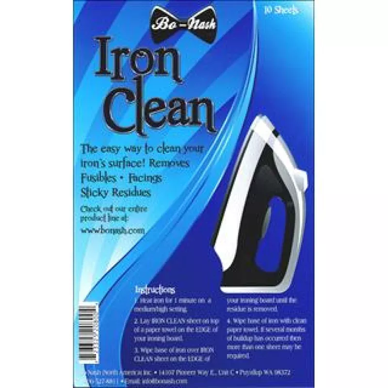 Bo-Nash Iron Clean Sheets 10pc