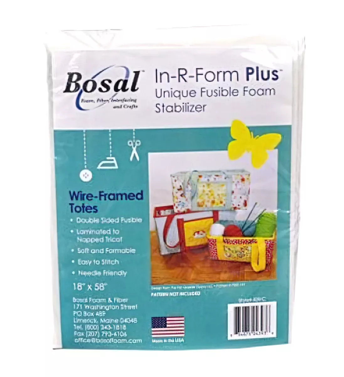 Bosal In R Form Double Sided Fusible Wire Framed Tote Precuts