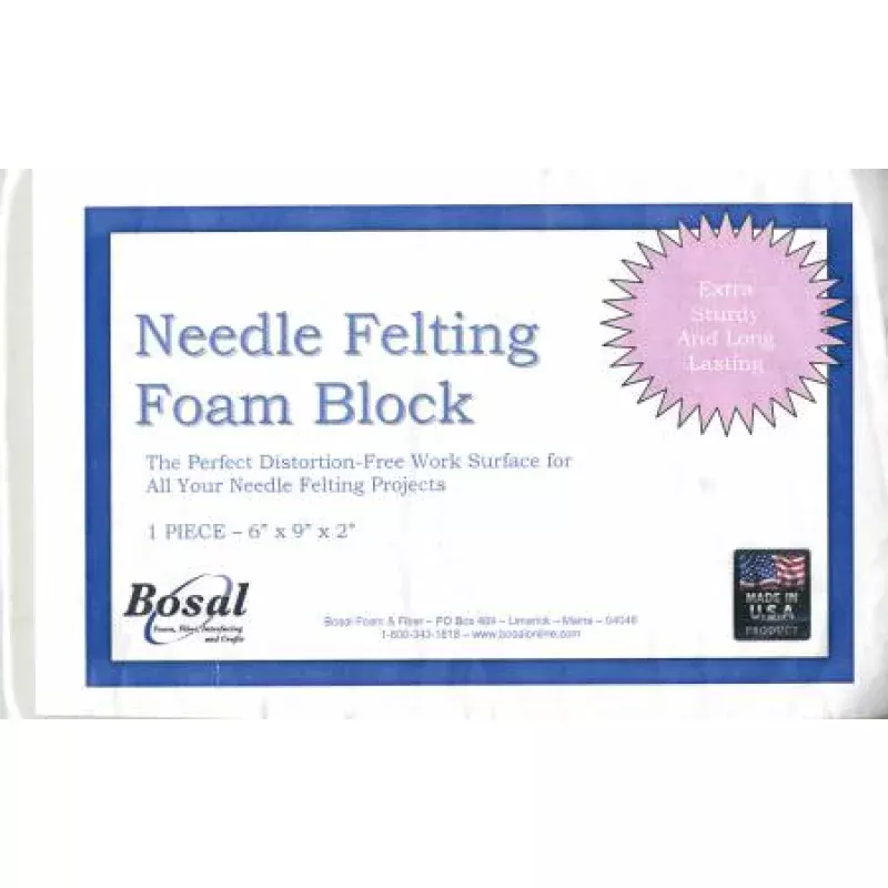 Bosal Needle Felting Foam Block