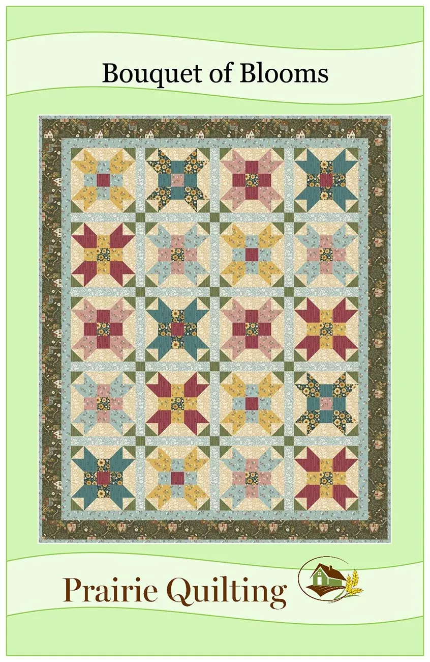 Bouquet of Blooms Quilt Pattern