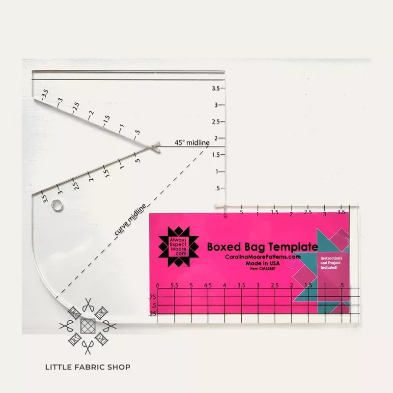 Boxed Bag Template